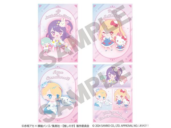 Oshinoko x Sanrio Characters Postcard Set Oshinoko x Sanrio Characters A