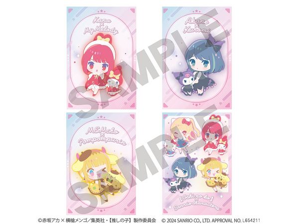 Oshinoko x Sanrio Characters Postcard Set Oshinoko x Sanrio Characters B