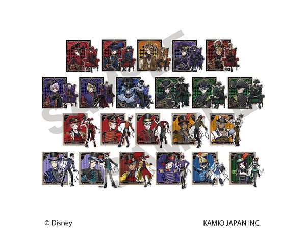 Disney Twisted Wonderland: Trading Stickers: 1Box (22pcs)