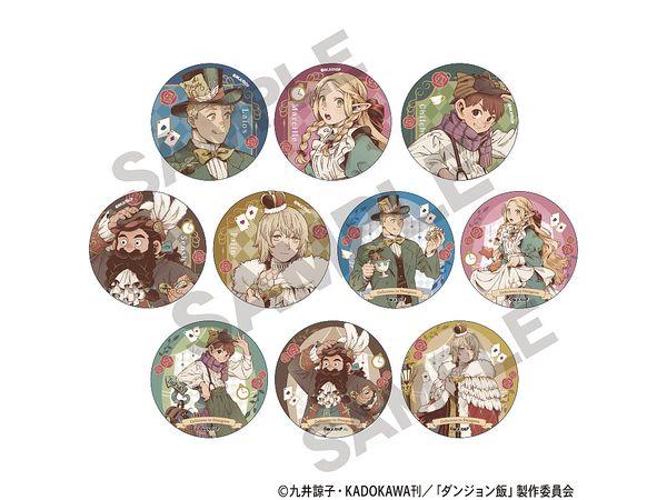 Delicious In Dungeon: Trading Badges Fairy Tale 1Box 10Pcs