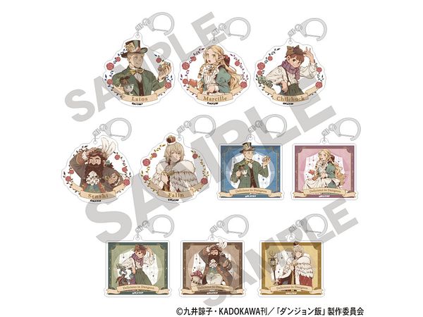 Delicious In Dungeon: Trading Acrylic Keychains Fairy Tale 1Box 10Pcs