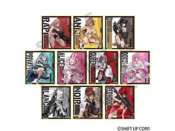 Goddess Of Victory: Nikke: Trading Mini Shikishi 1Box 10Pcs