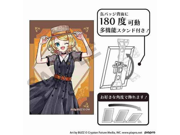 Hatsune Miku Art Can Badge Kagamine Rin Retro Kobe 2025