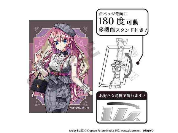 Hatsune Miku Art Can Badge Megurine Luka Retro Kobe 2025