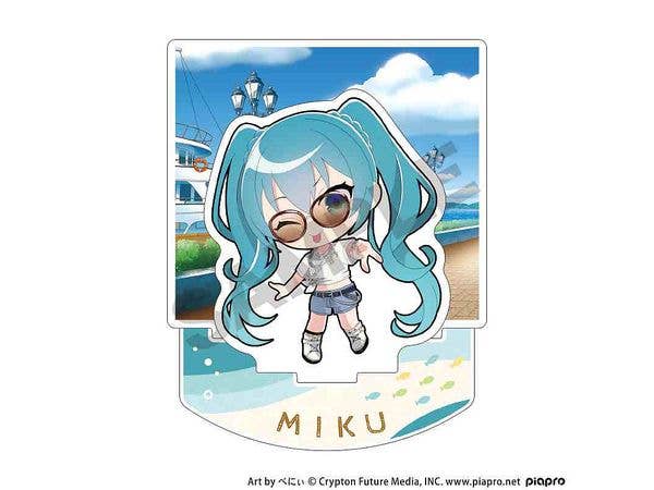 Hatsune Miku Diorama Acrylic Stand Hatsune Miku Marine Kobe 2025 Mini Character