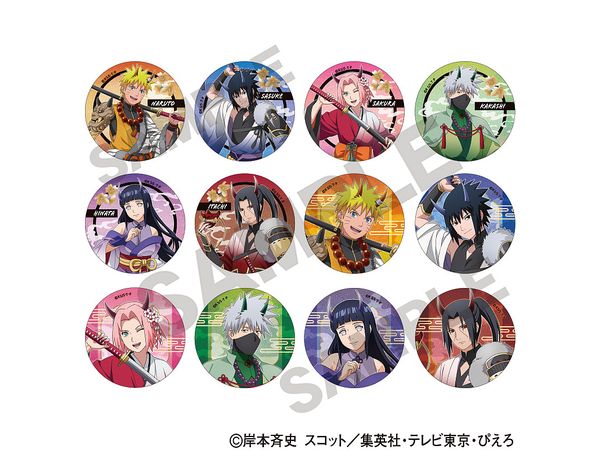 Naruto: Trading Glitter Badges Demon 1Box 12Pcs
