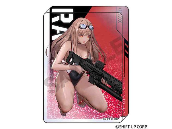 Goddess Of Victory: Nikke: Glitter Oil In Acrylic Block Rapi