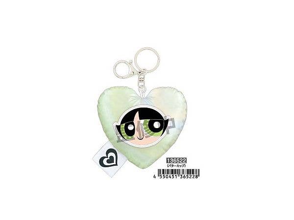 The Powerpuff Girls: Heart Cushion Keychain / Buttercup