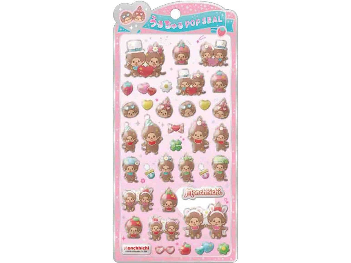 Monchhichi: Uruchuru Pop Sticker / Monchhichi / Stylish
