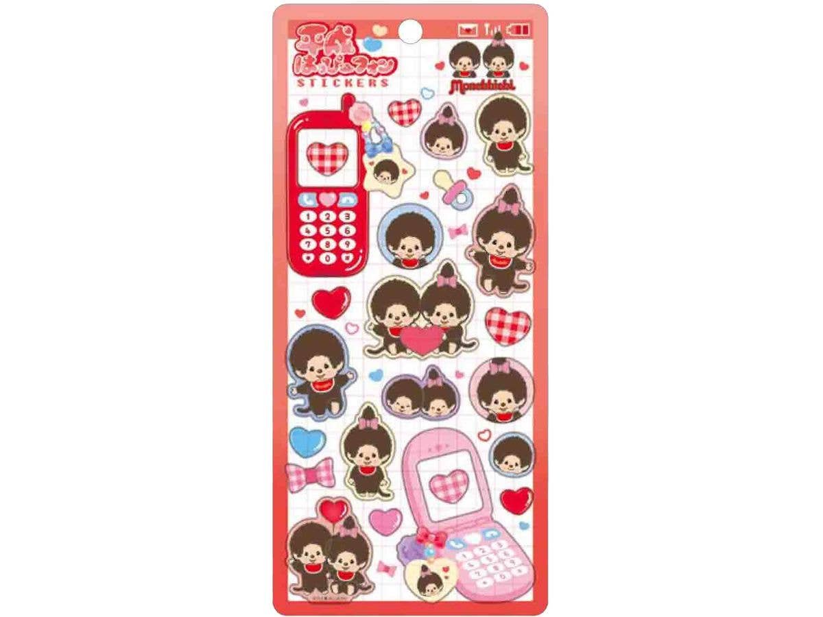 Monchhichi: Heisei Happy Phone Stickers / Monchhichi / Normal