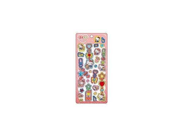 Sanrio: Pukkila Charm Sticker / Hello Kitty