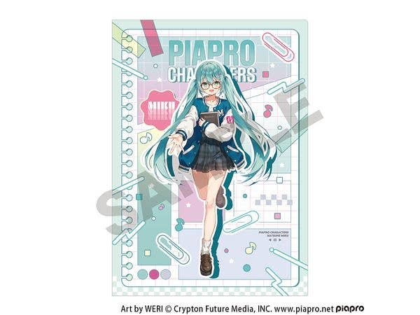 Hatsune Miku: Single Clear File Hatsune Miku Glasses Style
