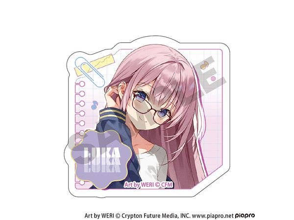 Hatsune Miku: Acrylic Hair Clip Megurine Luka Glasses Style