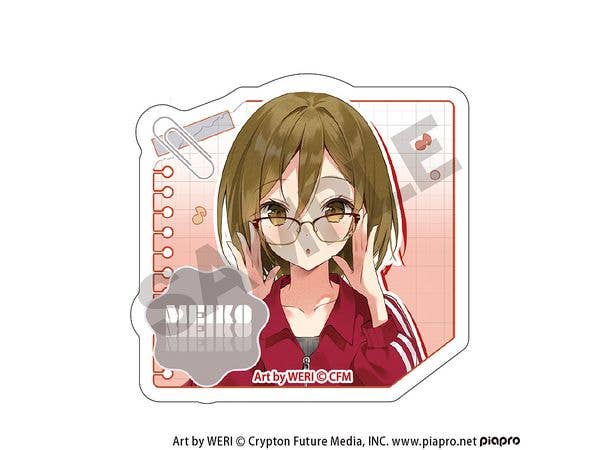 Hatsune Miku: Acrylic Hair Clip Meiko Glasses Style