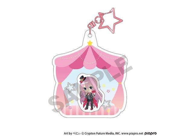 Hatsune Miku: Air-In Keychain Megurine Luka Black Circus Mini Character