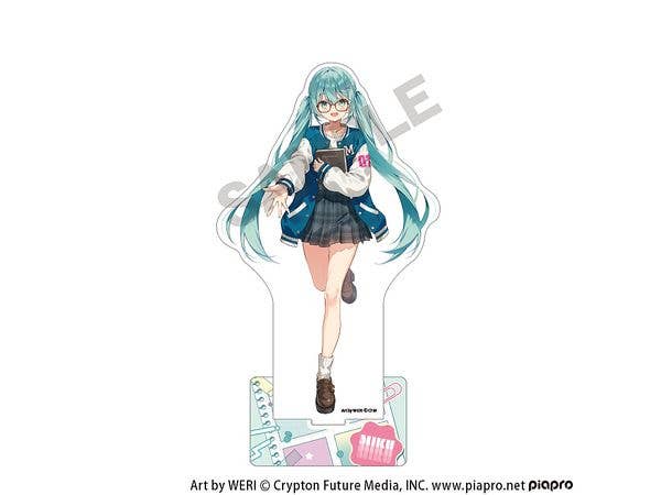 Hatsune Miku: Acrylic Stand Hatsune Miku Glasses Style