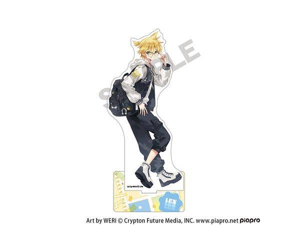 Hatsune Miku: Acrylic Stand Kagamine Len Glasses Style