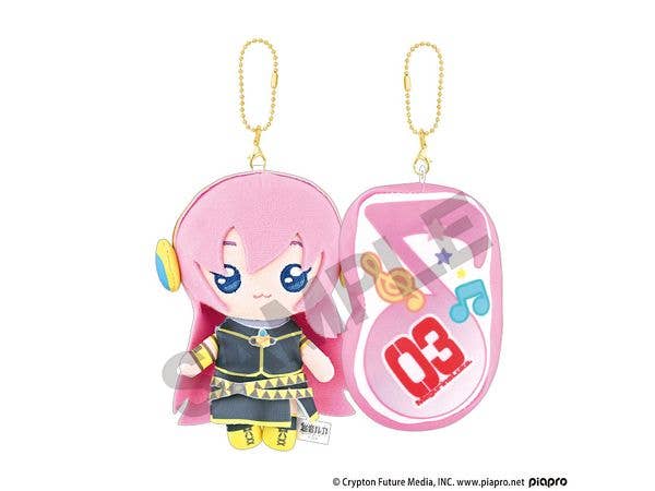 Hatsune Miku: Nico Plushie Keychain Megurine Luka
