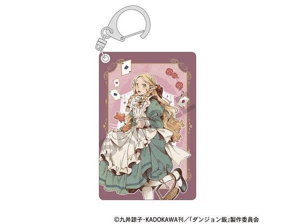 Delicious in Dungeon: Playing Card Style Double-Sided Acrylic Keychain - Marcille (Fairy Tale)