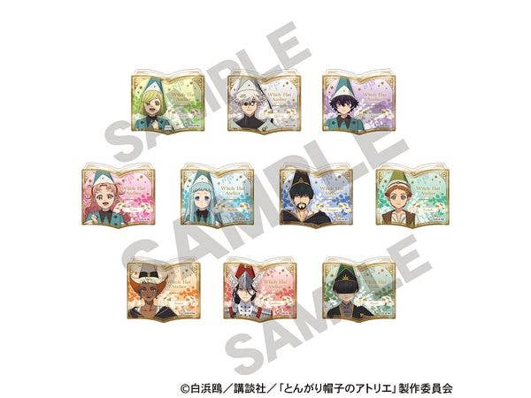 Witch Hat Atelier Trading Book-Shaped Acrylic Clips: 1Box (10pcs)
