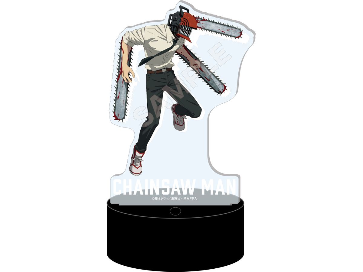 Chainsaw Man: LED Big Acrylic Stand / 08 Chainsaw Man