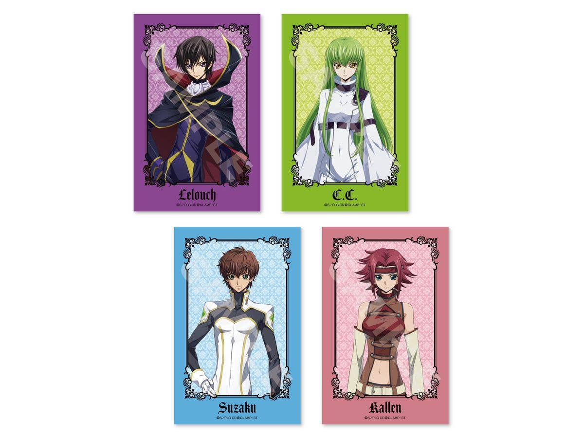 Code Geass: Lelouch Of The Rebellion Lost Stories: Satin Stickers / 01Box A 1Box 8Pcs