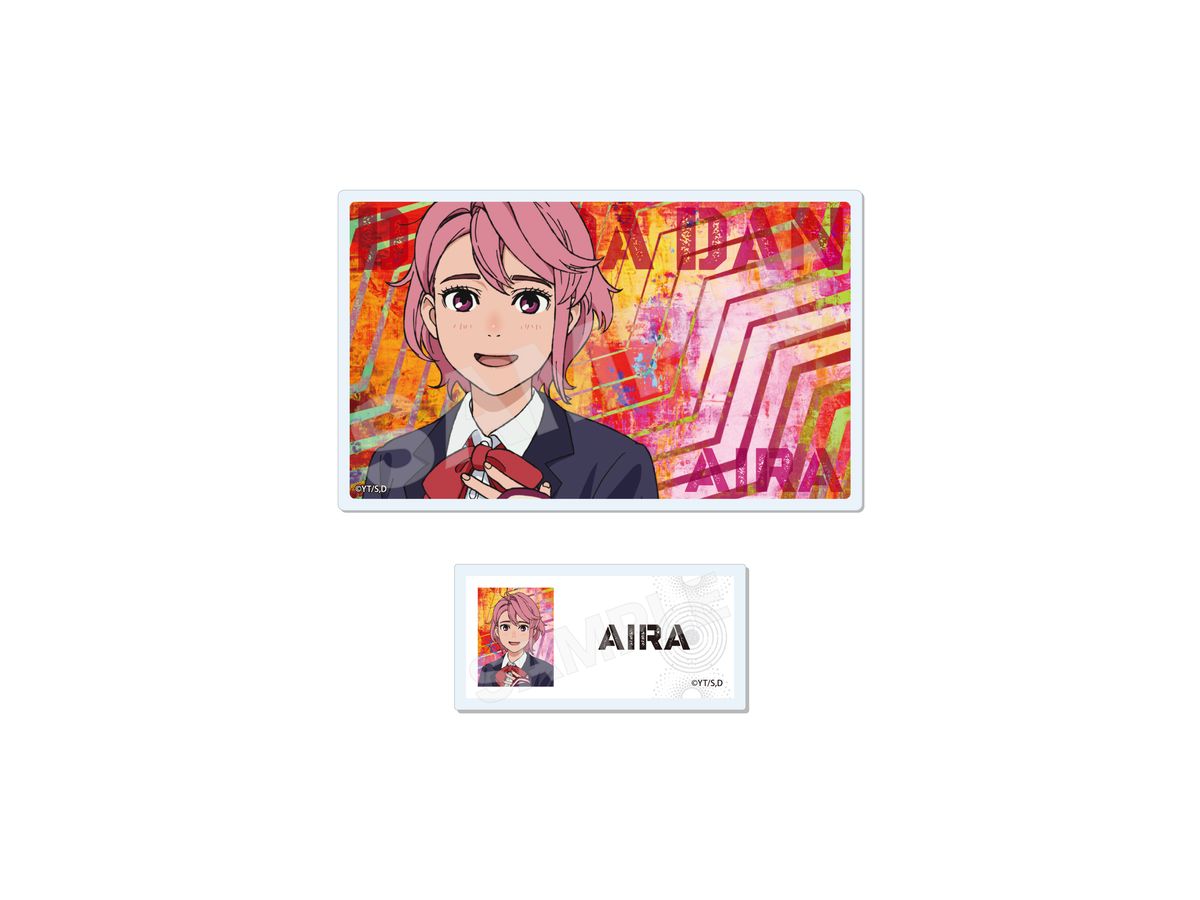 Tv Anime DAN DADAN: Acrylic Card + Acrylic Badge Set /03 Aila (Reissue)
