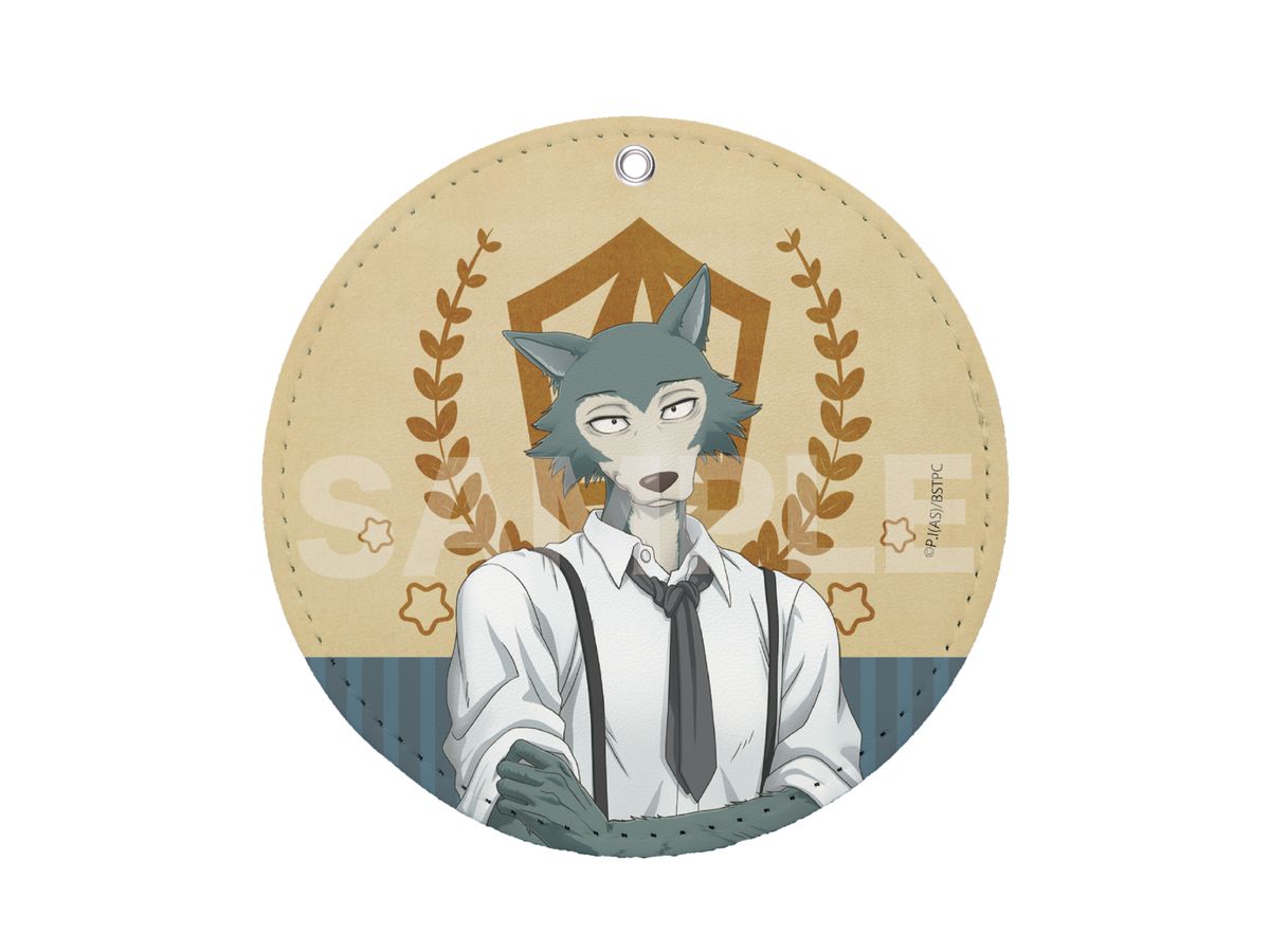 BEASTARS: Leather Coaster Keychain 01 Legoshi