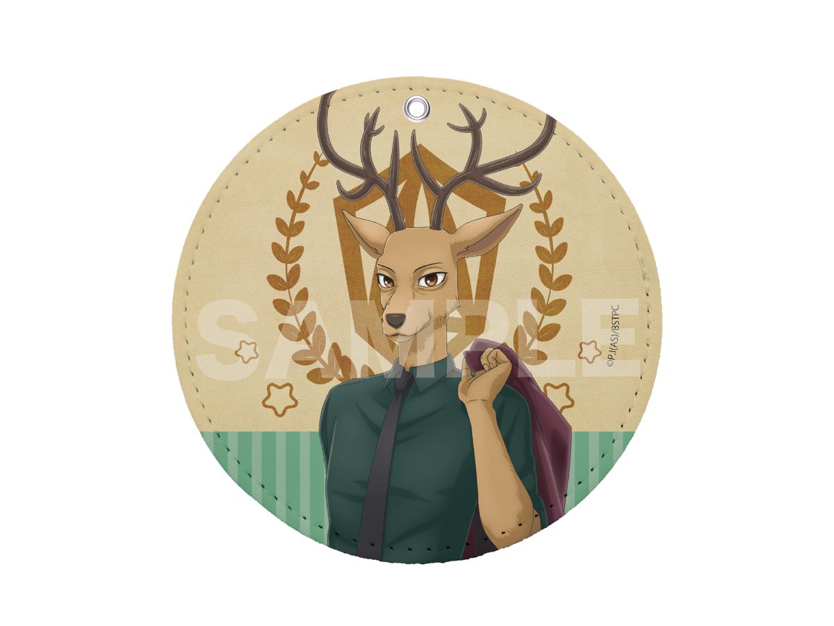 BEASTARS: Leather Coaster Keychain 02 Louis