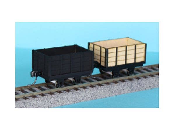 Kamioka Railway Mine Car K (2-Cars) Assembly Kit