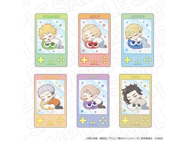 TV Anime Tokyo Revengers & Puyo Puyo: Clear Card (Blind Box) Deformed Style 1 Box 6pcs