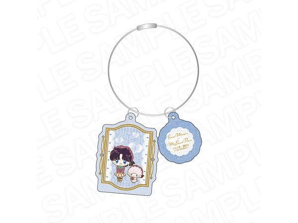 Phantom Thief Saint Tail x Sanrio Characters: Sparkling Wire Double-Sided Keychain - Seira Mimori x My Sweet Piano