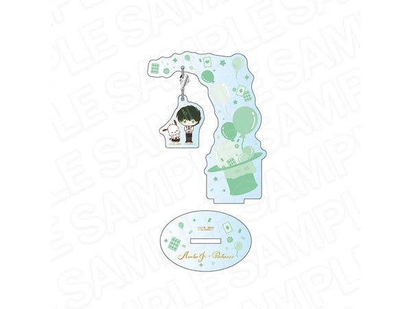 Phantom Thief Saint Tail x Sanrio Characters: Wobbly Acrylic Stand - Asuka Jr. x Pochacco