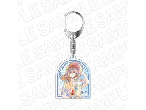 Cardfight!! Vanguard Divinez Deluxe Finals Arc: Acrylic Keychain PALE TONE series Suou Kotsugi Vacation ver.