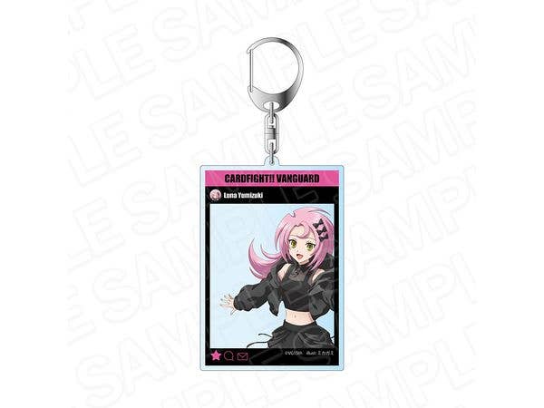 Cardfight!! Vanguard: SNS-style Acrylic Keychain - Yuzuki Luna Idol ver.