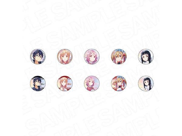 Sword Art Online: Can Badge (Random) Crayon Painting Ver. 1 Box (10 pieces)