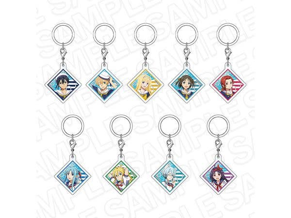 Sword Art Online: Acrylic Charm (Random) Sailor Ver.: 1Box (9pcs)