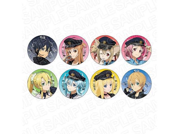 Sword Art Online: Can Badge (Random) Phantom Thief/Police ver. 1 Box (8 pieces)