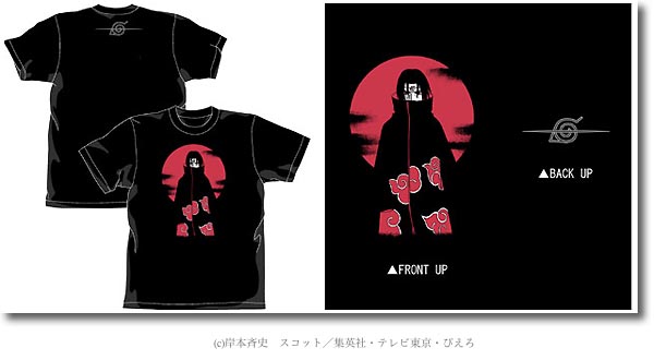 Uchiha Itachi T Shirt Black L