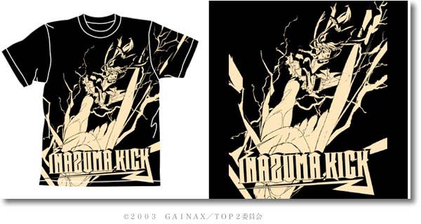 Inazuma Kick T-Shirt Black XL