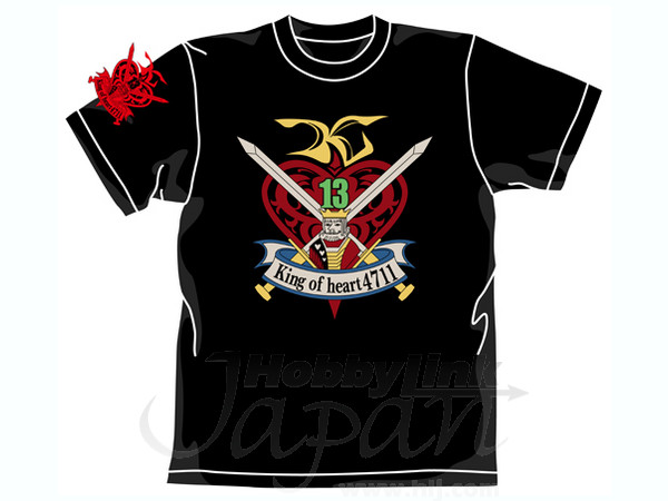 King of Heart T-Shirt Black L