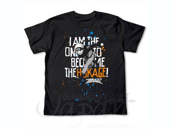 Naruto T-Shirt Black XL