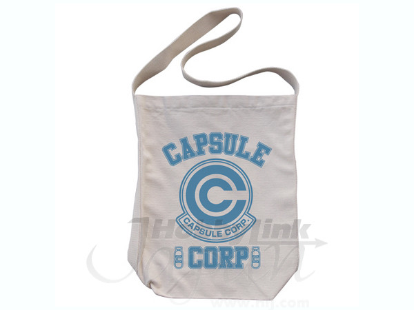 Capsule Corp. Shoulder Tote Bag White