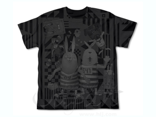 Usavich All Print T-Shirt Black XL