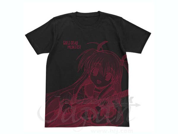 Girls Dead Monster Yui T-Shirt Black M | HLJ.com