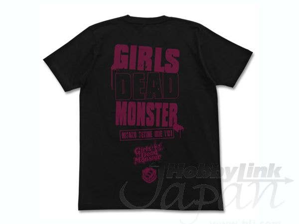 Girls Dead Monster Yui T-Shirt Black M | HLJ.com