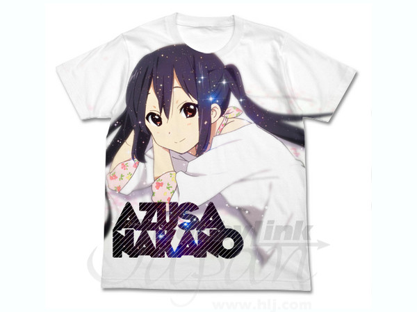 Azusa Nakano Full Graphic T-Shirt White M