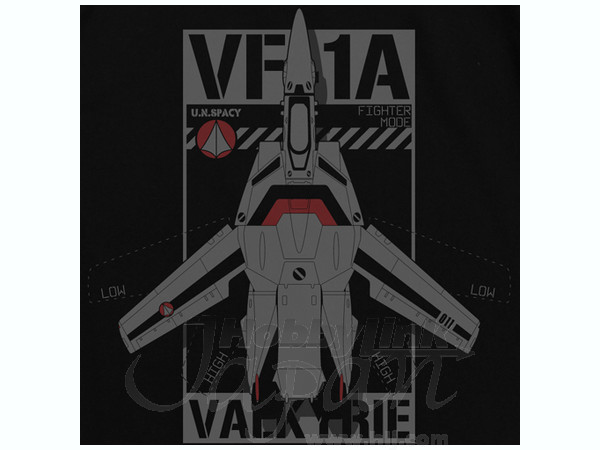 Macross VF-1A T-Shirt Black M