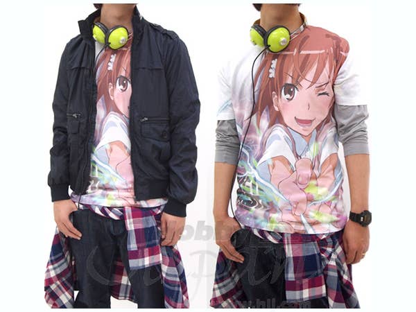 Mikoto Misaka Graphic T-Shirt White L