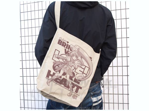 Cure Heart Shoulder Tote Bag